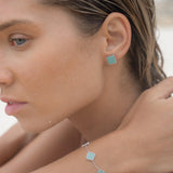 Amaya Aqua Earrings