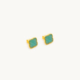 Amaya Aqua Earrings