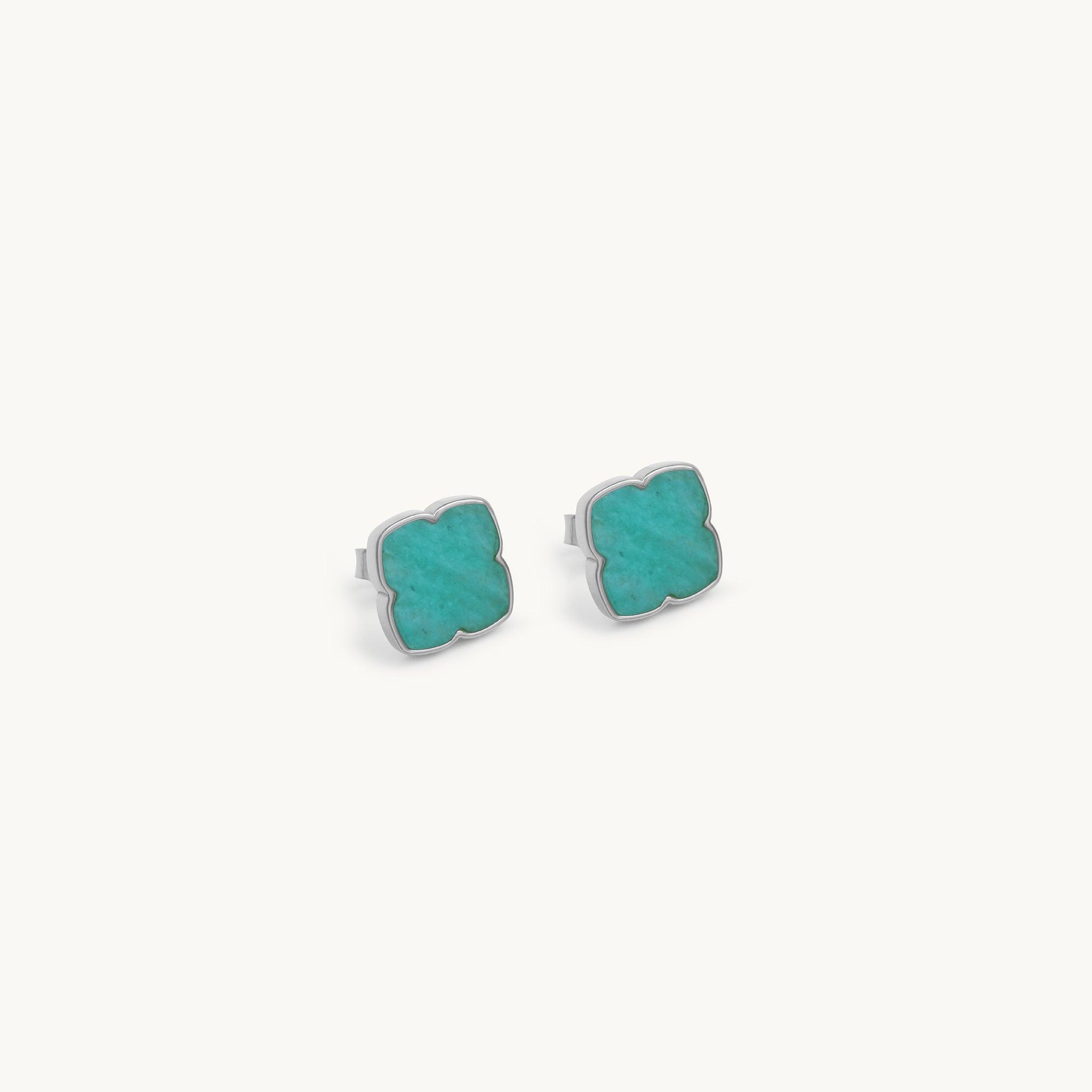 Amaya Aqua Earrings