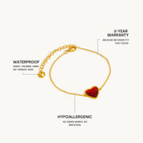 Aphrodite Heart Bracelet