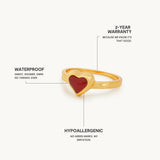 Aphrodite Heart Ring