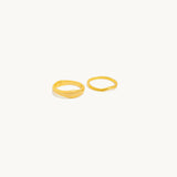 Sand Dune Stackable Ring