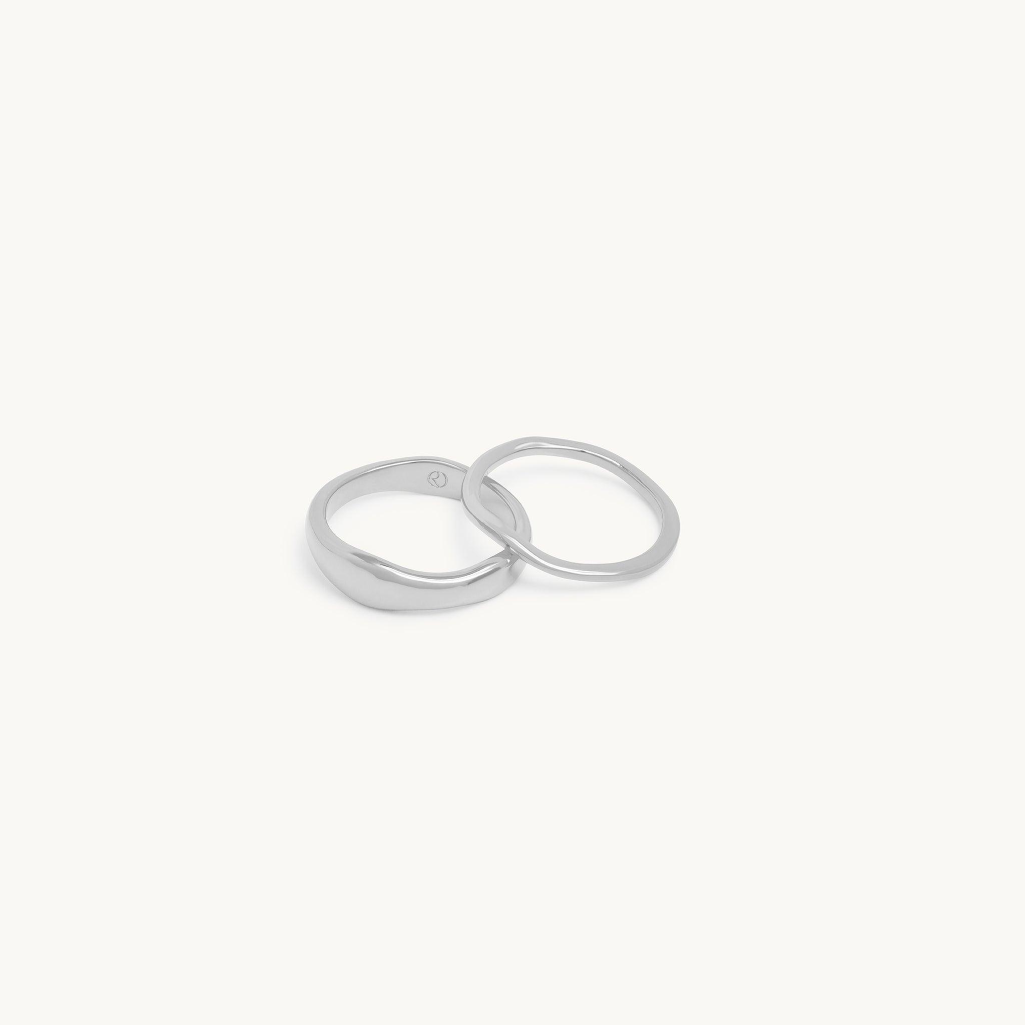 Sand Dune Stackable Ring