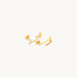 Moon Lining Earrings