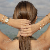 Wave of Pearls Bracelet