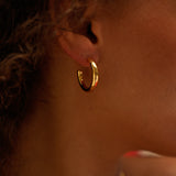 Stardust Hoops Earrings