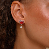 Venus Heart Earrings